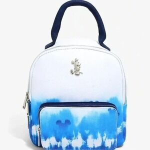Loungefly Disney Mickey Mouse‎ dip dye Canvas Mini Backpack